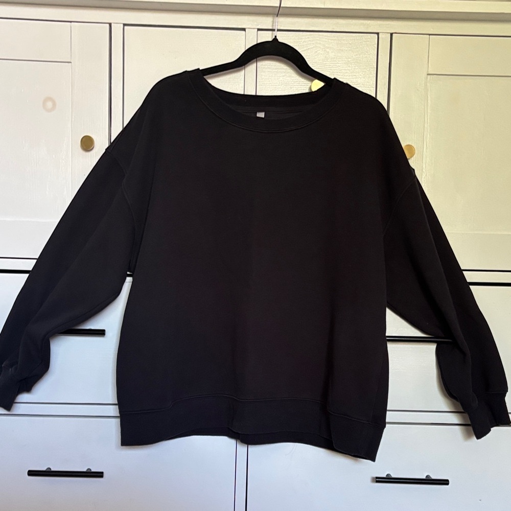 Fabletics Classic Black Women's Sweater Sz XXL